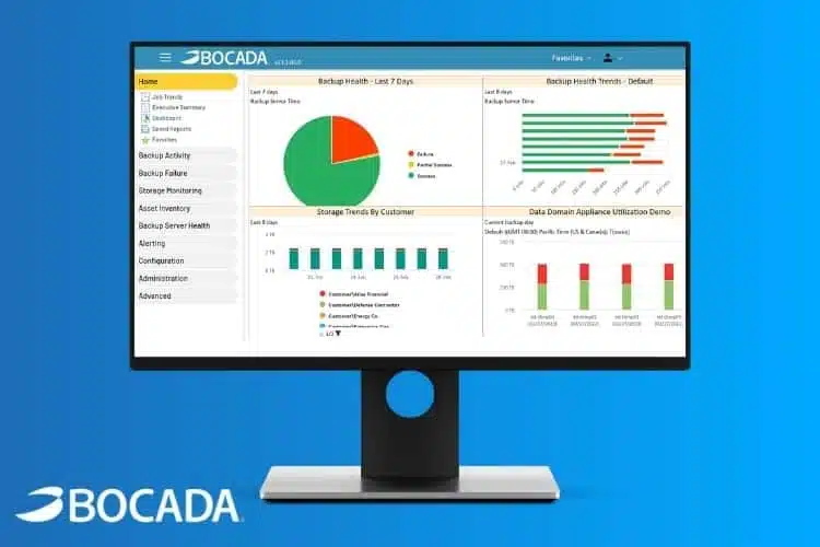 Bocada Dashboard